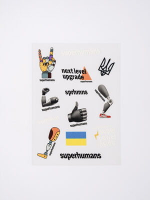 Стікери Superhumans (DTF) - Зображення 2