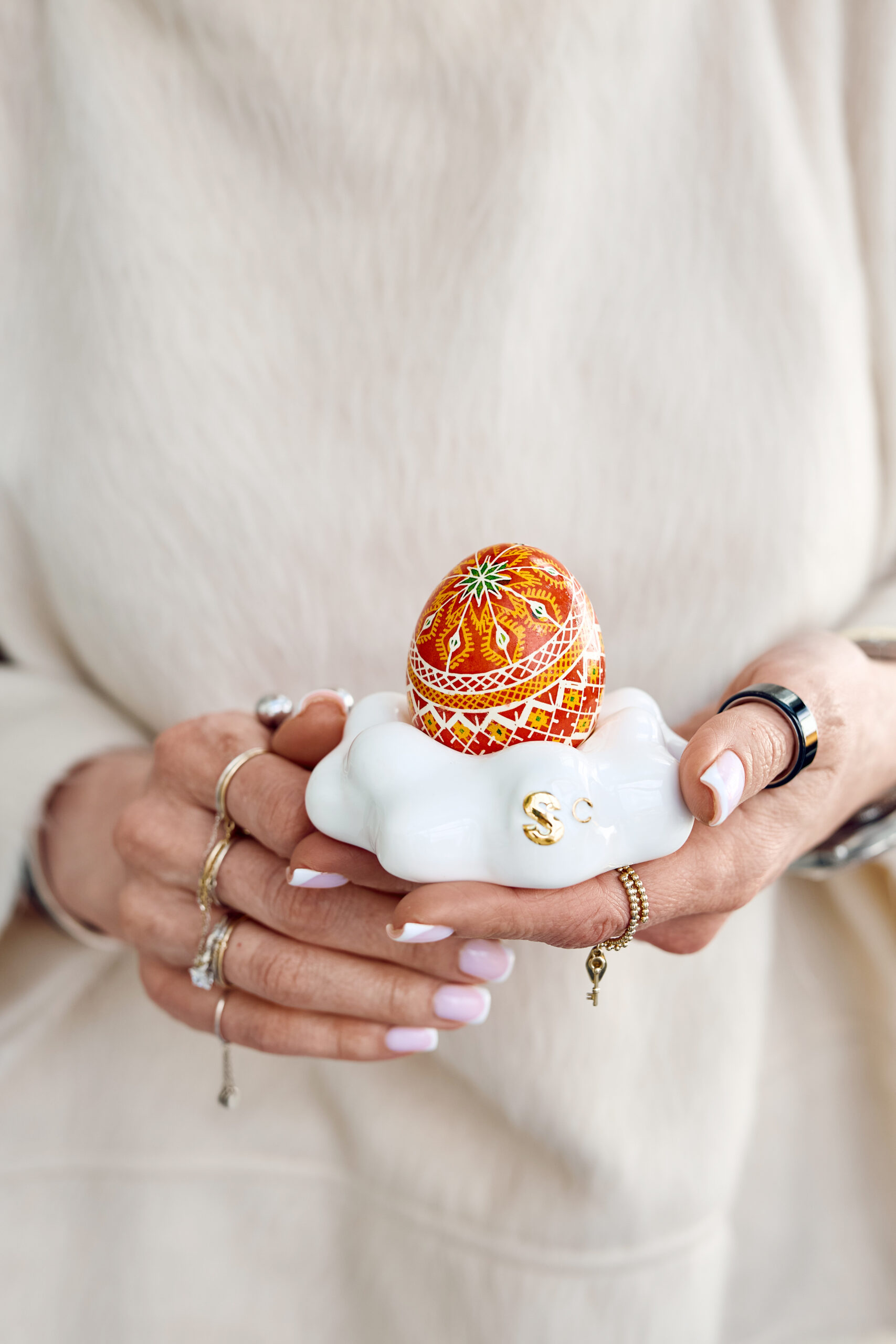 Керамічна підставка "Хмаринка"